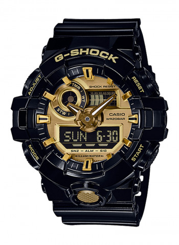 Men's G-Shock Water Resistant Analog/Digital Watch GA710GB-1A