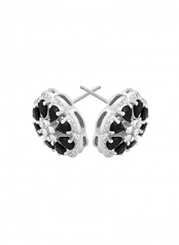 Sterling Silver Natural Stud Earrings