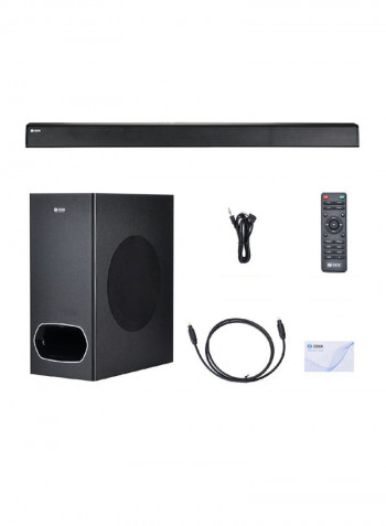 Rocker Studio One 130 Watts Wireless Bluetooth SoundBar Set Studio-One Black