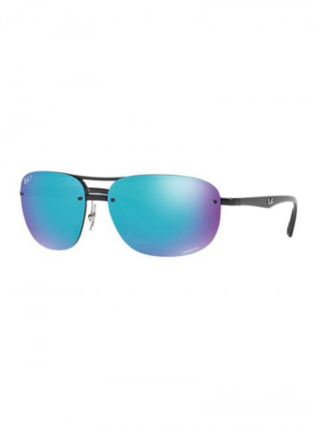 Men's Chromance Square Sunglasses - Lens Size: 63 mm