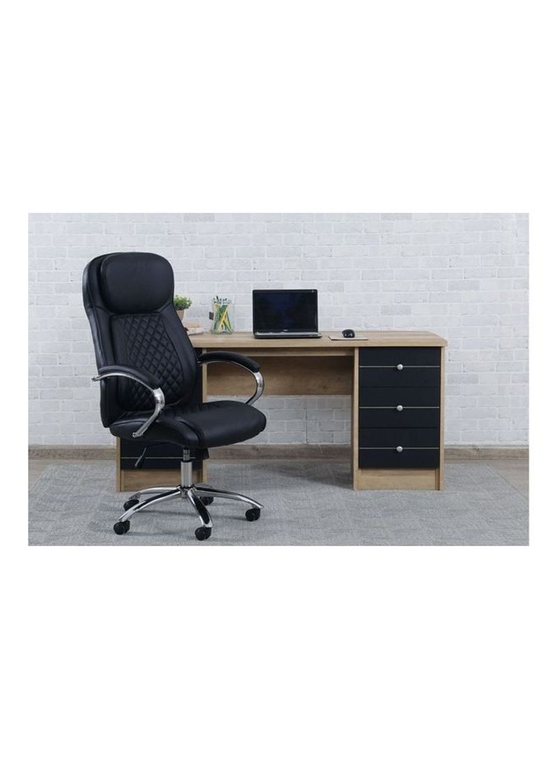 Boxary Office Chair Black/Silver