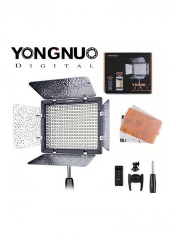 LED YN-300 IV Camera Light With A/C Aadapter Black