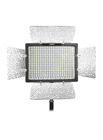 LED YN-300 IV Camera Light And A/C Adapter Black
