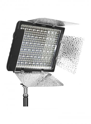 LED YN-300 IV Camera Light And A/C Adapter Black