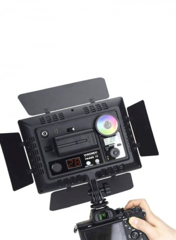 LED YN-300 IV Camera Light And A/C Adapter Black