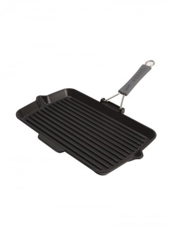 Rectangular Grill Black 34x21centimeter