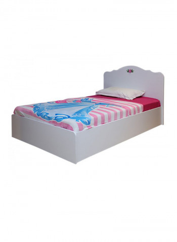 Mikkijo Kids Bed White 206 x 132 x 105centimeter