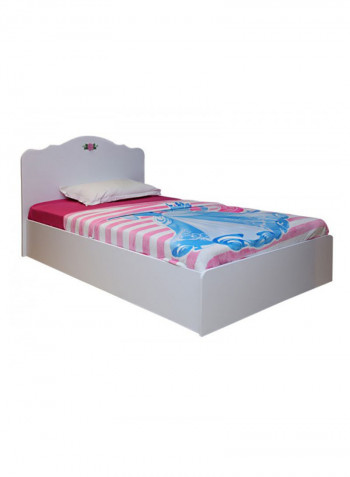 Mikkijo Kids Bed White 206 x 132 x 105centimeter