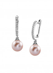 925 Sterling Silver Pearl Studded Earrings