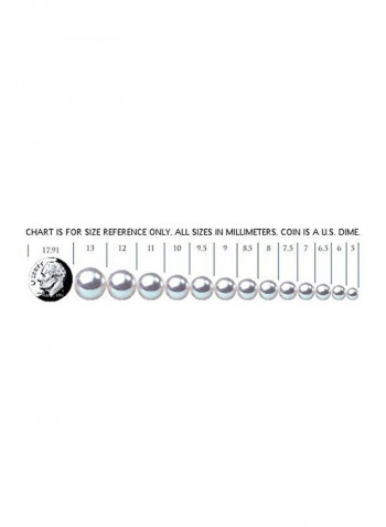 925 Sterling Silver Pearl Studded Earrings