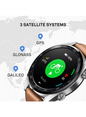 GT Smartwatch Saddle Brown