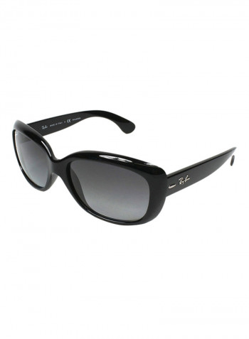 Women's Rectangular Sunglasses - Lens Size: 58 mm