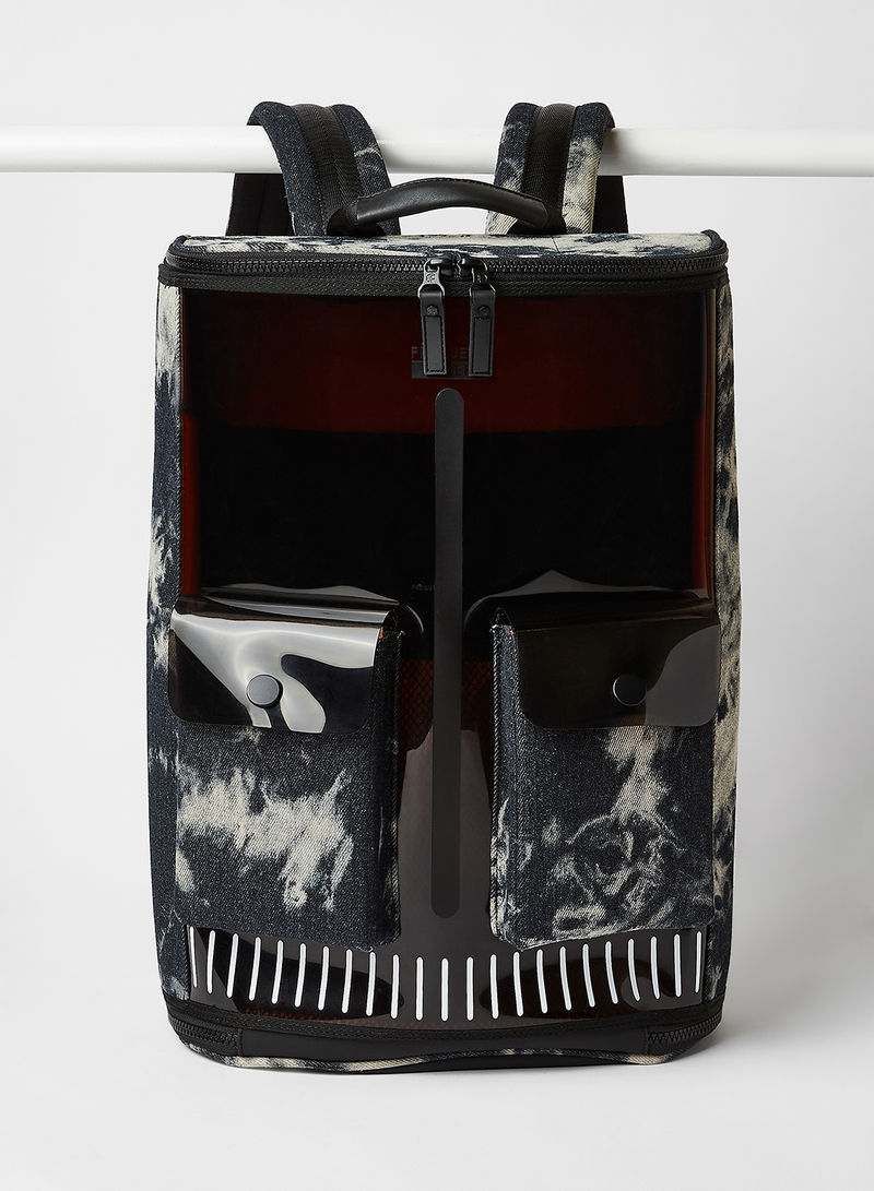Captain Structured Backpack Transparent/Camouflage/Black
