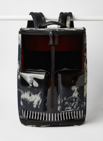 Captain Structured Backpack Transparent/Camouflage/Black