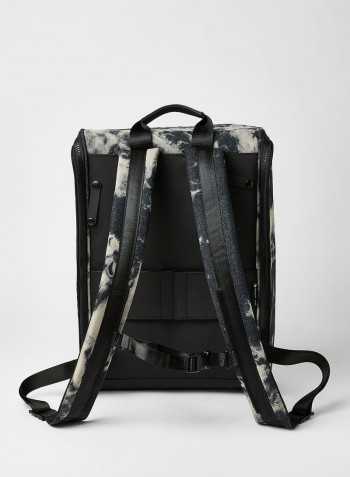 Captain Structured Backpack Transparent/Camouflage/Black
