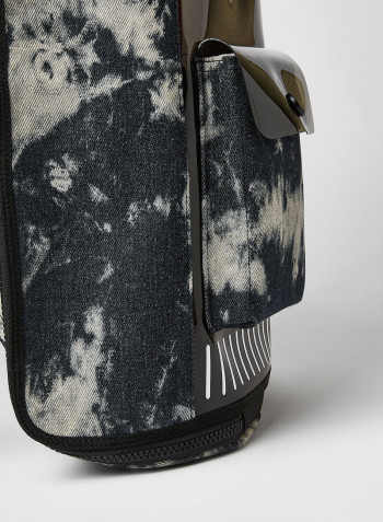 Captain Structured Backpack Transparent/Camouflage/Black