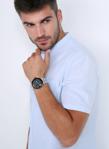 Men's Stainless Steel Analog Watch 92821M