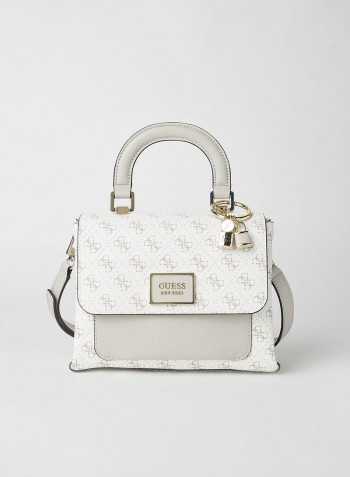 Tyren Top Handle Crossbody White