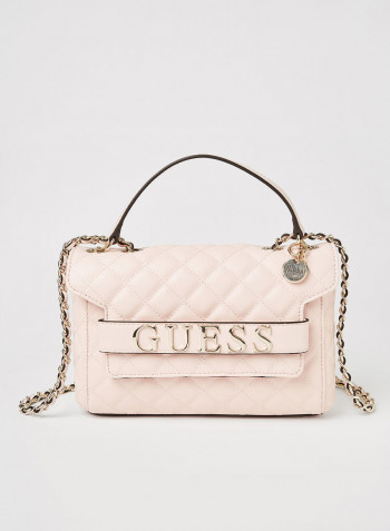 Illy Flap Crossbody Bag Blush