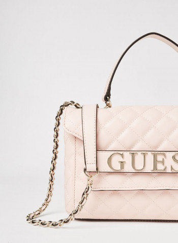 Illy Flap Crossbody Bag Blush