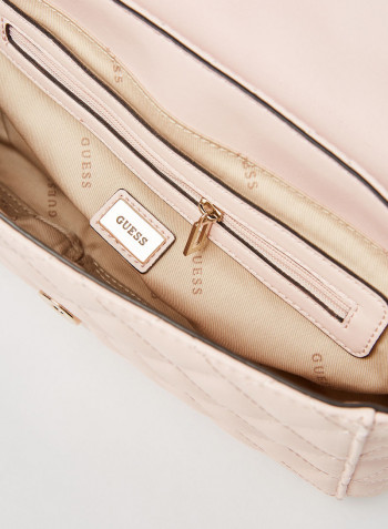 Illy Flap Crossbody Bag Blush