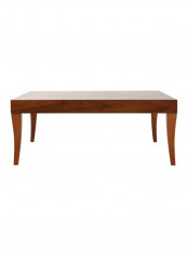 Karina Wooden Coffee Table Brown 104x104x41centimeter