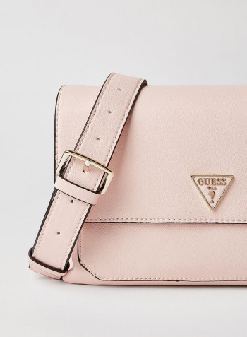 Ambrose Flap Shoulder Bag Blush