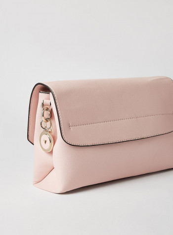 Ambrose Flap Shoulder Bag Blush