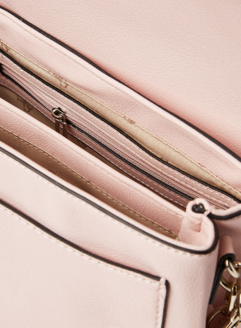 Ambrose Flap Shoulder Bag Blush