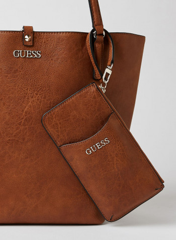 Alby Toggle Tote Cognac