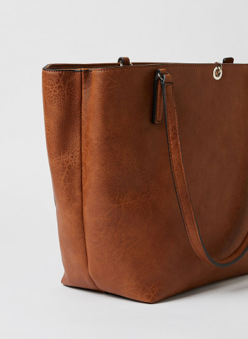 Alby Toggle Tote Cognac