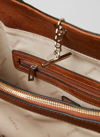 Alby Toggle Tote Cognac