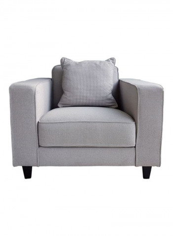 Fusion Armchair Grey 95x88x77cm