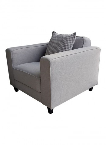 Fusion Armchair Grey 95x88x77cm
