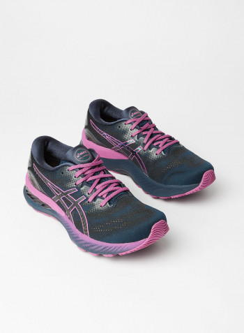 Gel-Nimbus 23 Lite-Show Running Shoes French Blue/Lite-Show