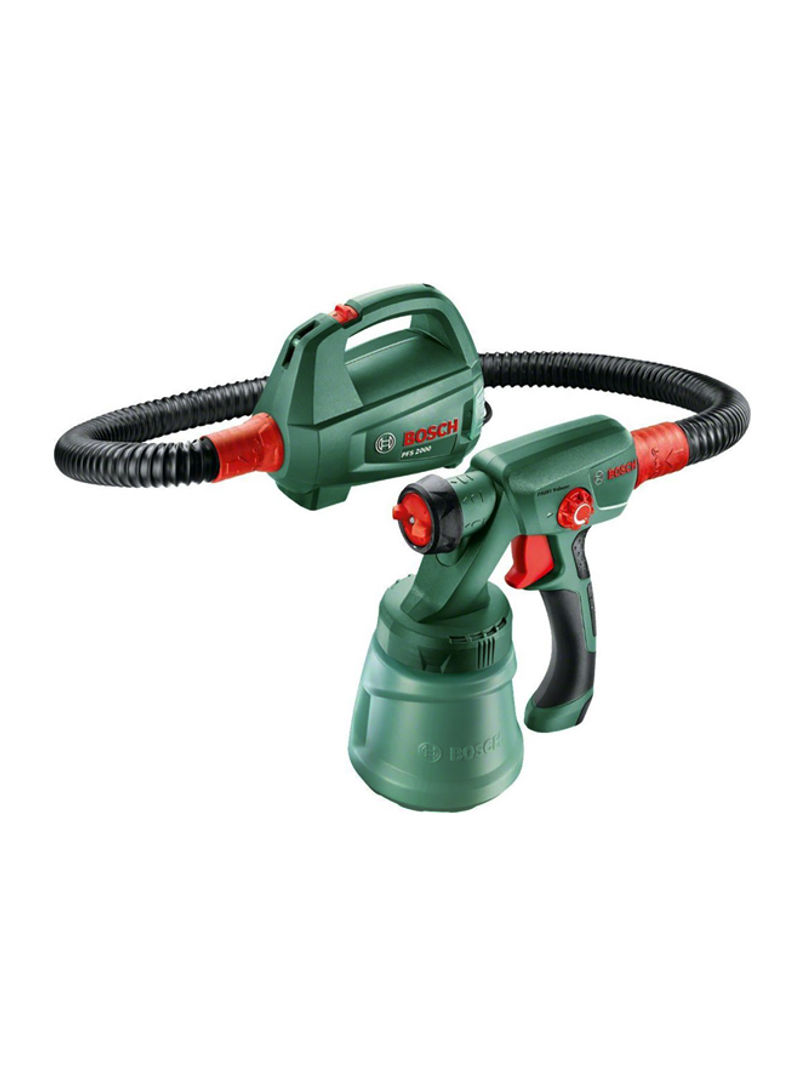 Paint Spray System Green/Black/Red 24.6x36.4x25.4centimeter