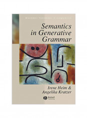 Semantics In Generative Grammar Paperback