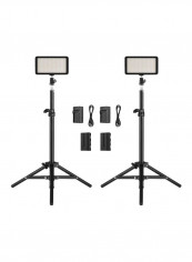 LED Dimmable Photography Light With Accessories White