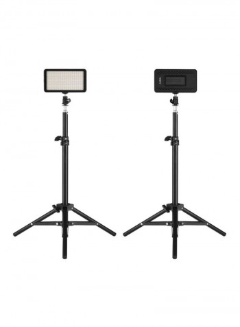LED Dimmable Photography Light With Accessories White