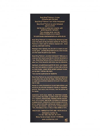 Scott Barnes Body Bling 4ounce