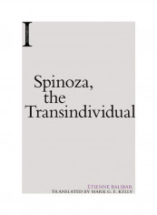 Spinoza The Transindividual Hardcover English by Etienne Balibar