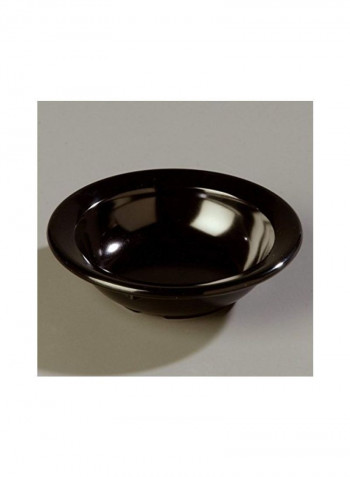 48-Piece Fruit Bowl Set Black 3.5ounce
