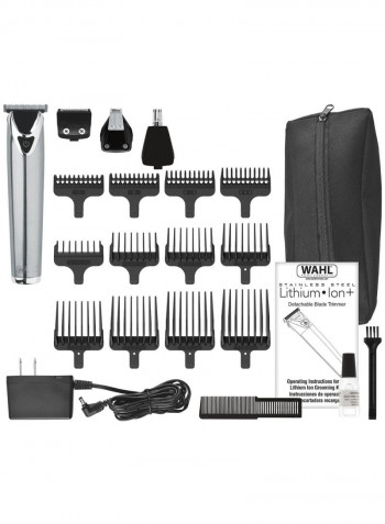 Lithium Stainless Steel Trimmer Silver