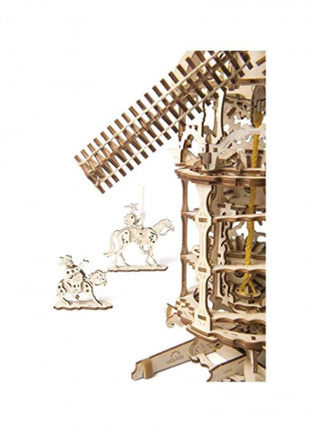 585-Piece 3D Wooden Model Brainteaser Adult and Teens Craft Kit Gift