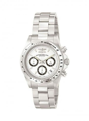 Men's Stainless Steel Chronograph Quartz Wrist Watch