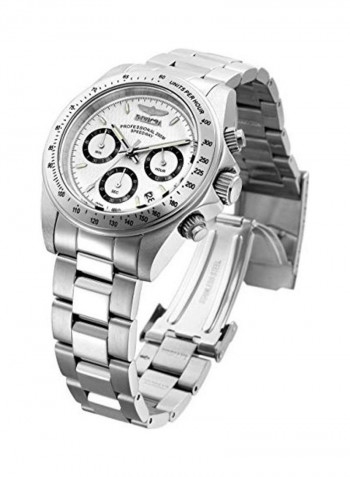 Men's Stainless Steel Chronograph Quartz Wrist Watch