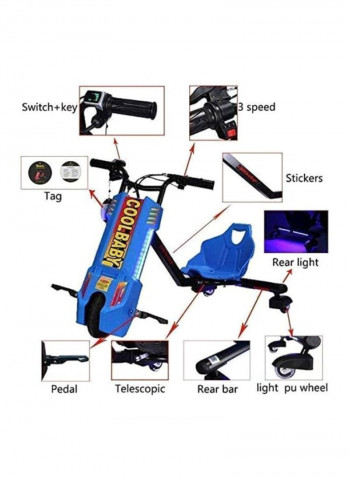 Electric Drift Car 95x60x30cm