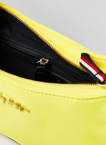 Logo Crossbody Bag Vivid Yellow