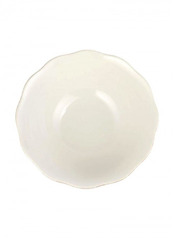 Perle Serving Bowl White 10.25inch