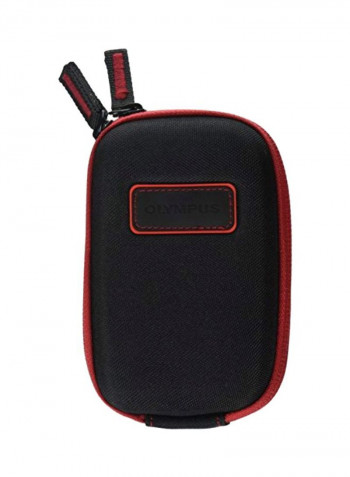 Clamshell Hard Case Black/Red